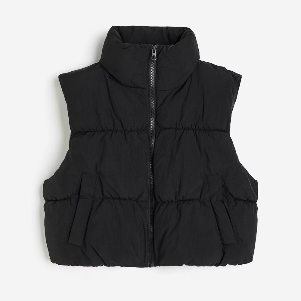 H&M Black Puffer Vest